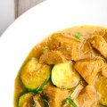 Veal and zucchini stew